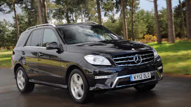 Mercedes ML front action