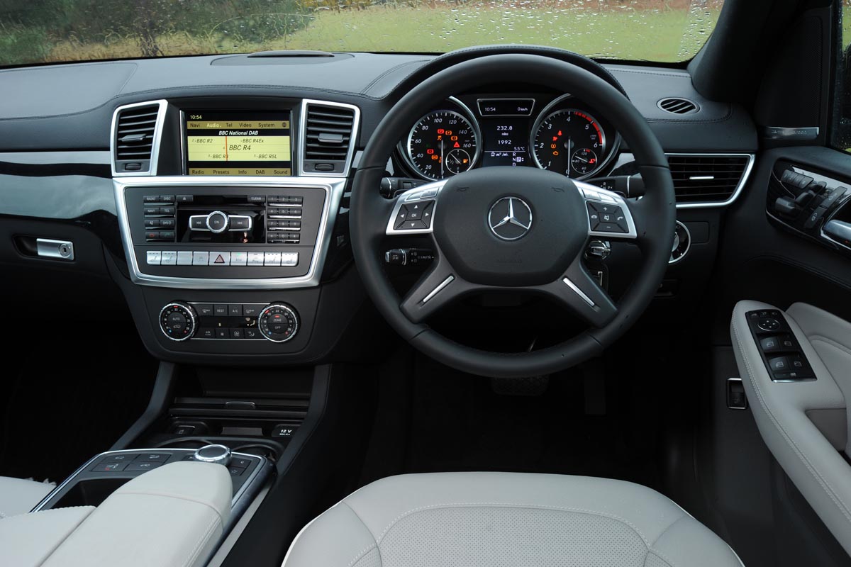 Mercedes ML interior