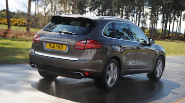 Porsche Cayenne rear action