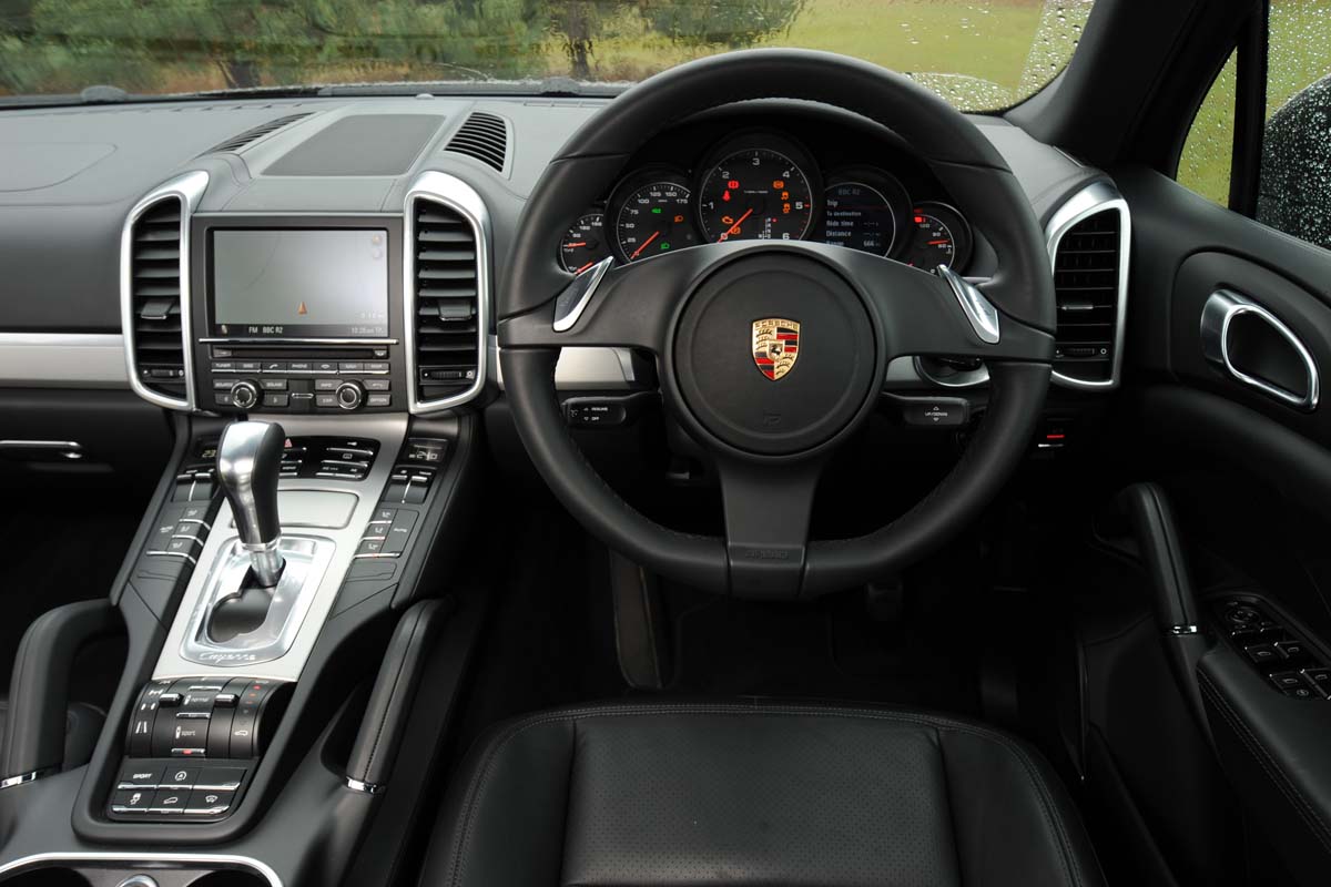 Porsche Cayenne interior