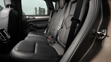 Porsche Cayenne rear seat