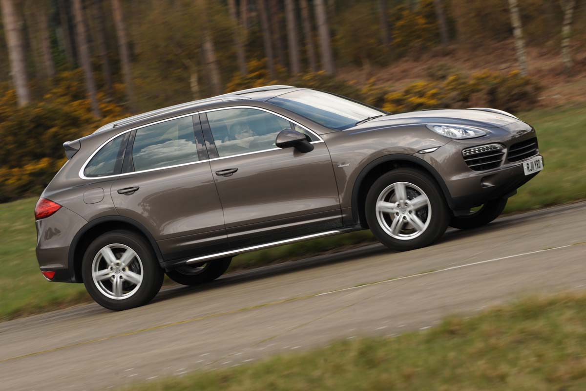 Porsche Cayenne panning