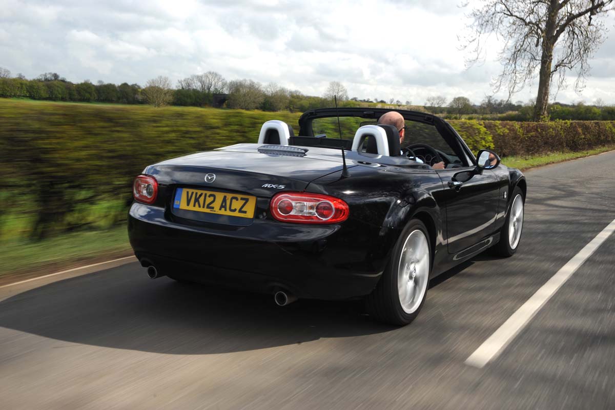 Mazda MX-5 rear action