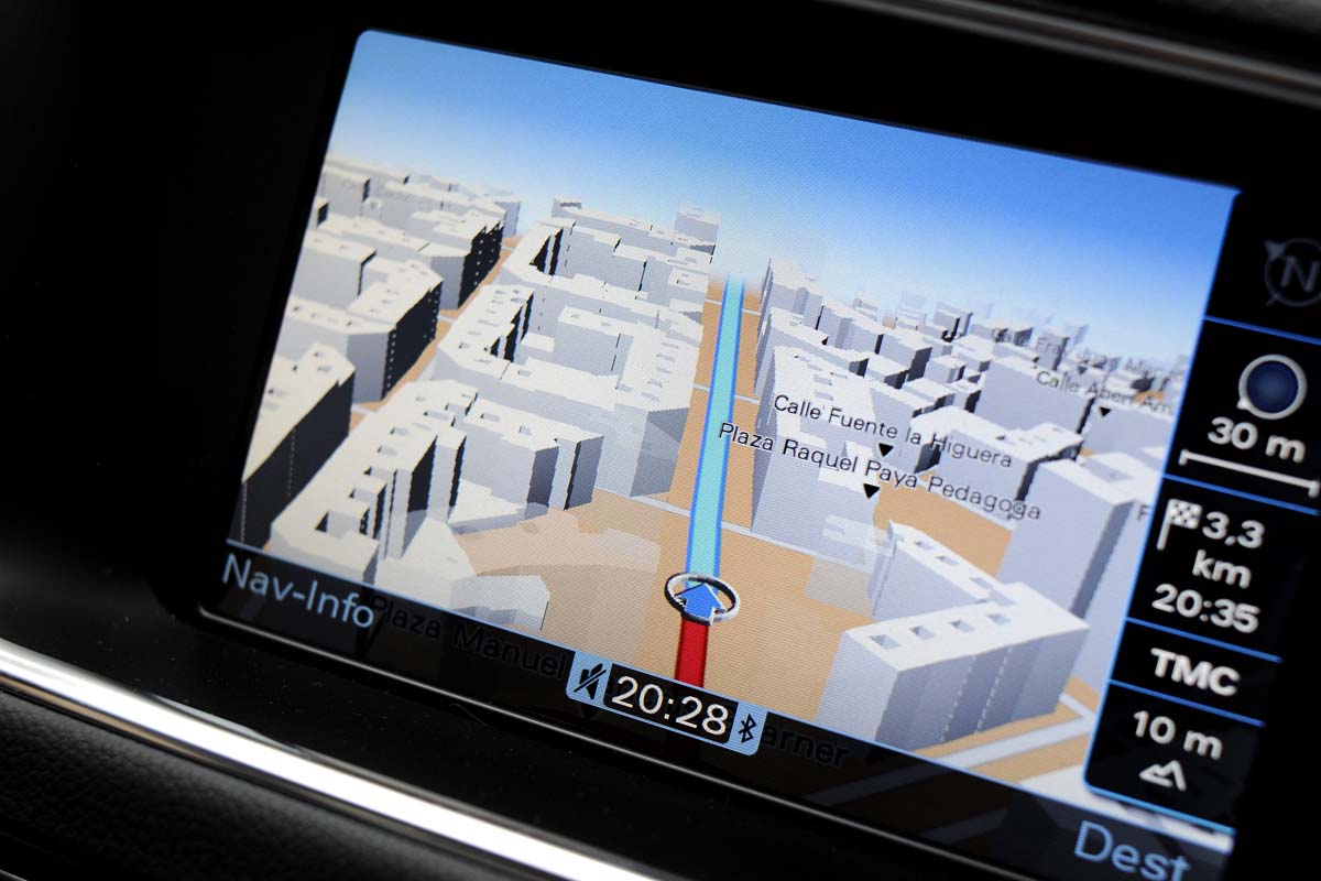 Audi Q5 screen