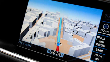 Audi Q5 screen