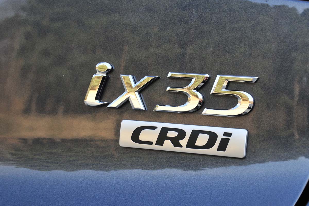 Hyundai ix35 badge