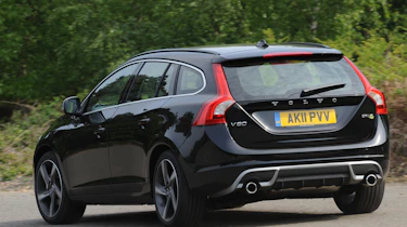 Volvo V60 rear cornering