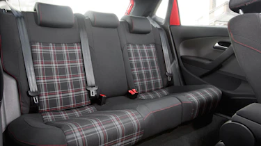 Volkswagen Polo GTI rear seats