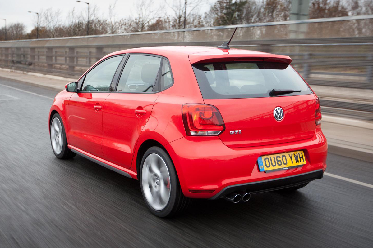Volkswagen Polo GTI rear tracking
