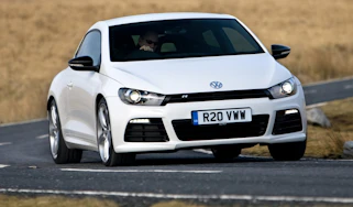 Volkswagen Scirocco R front cornering