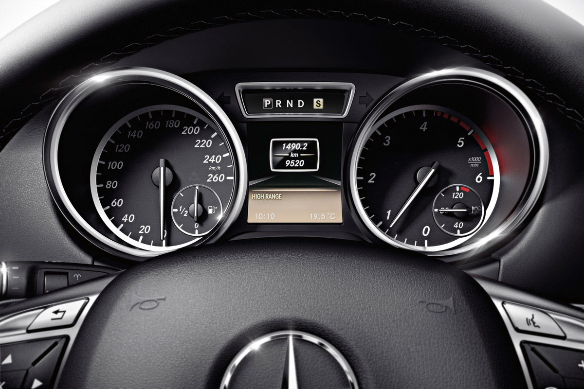 Mercedes G-Class dials