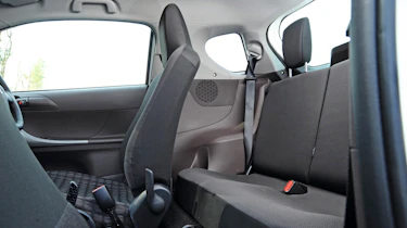 Toyota iQ rear seats