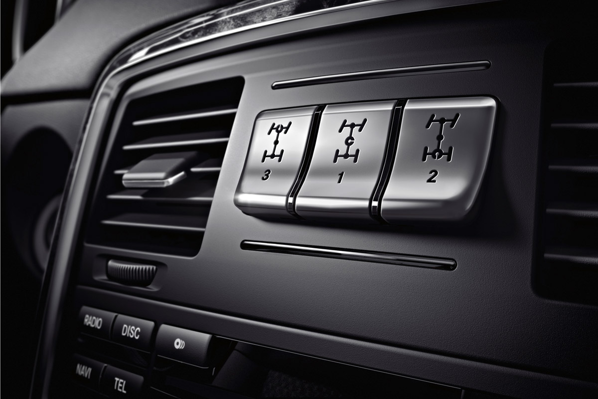 Mercedes G-Class interior detail
