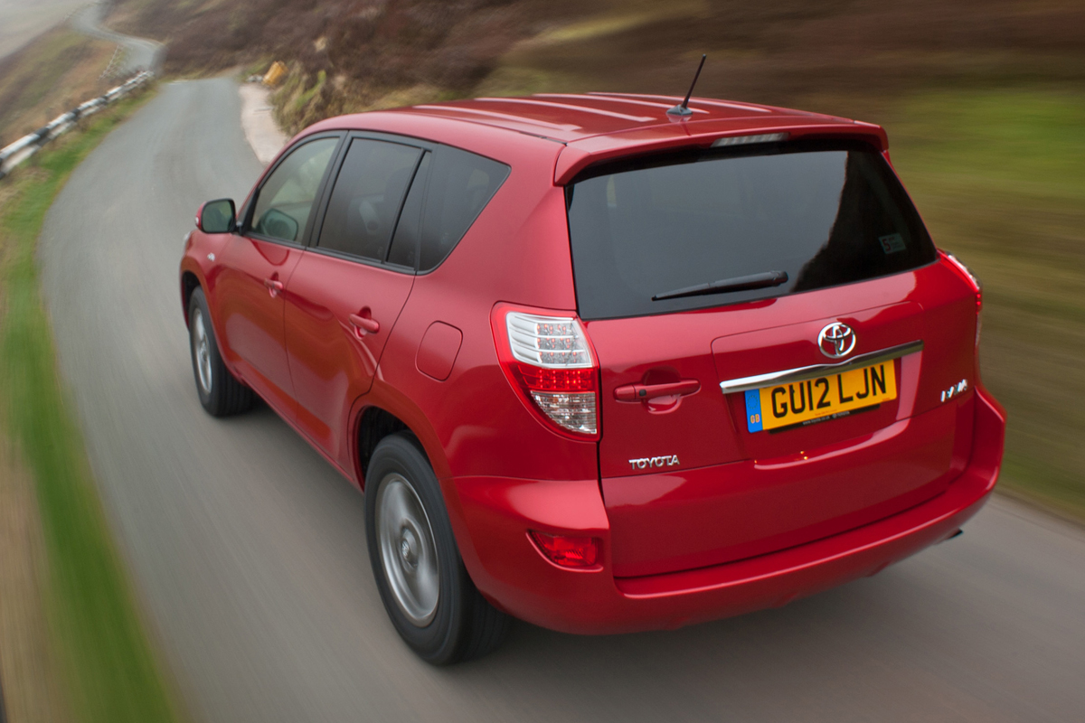 Toyota RAV4 rear tracking