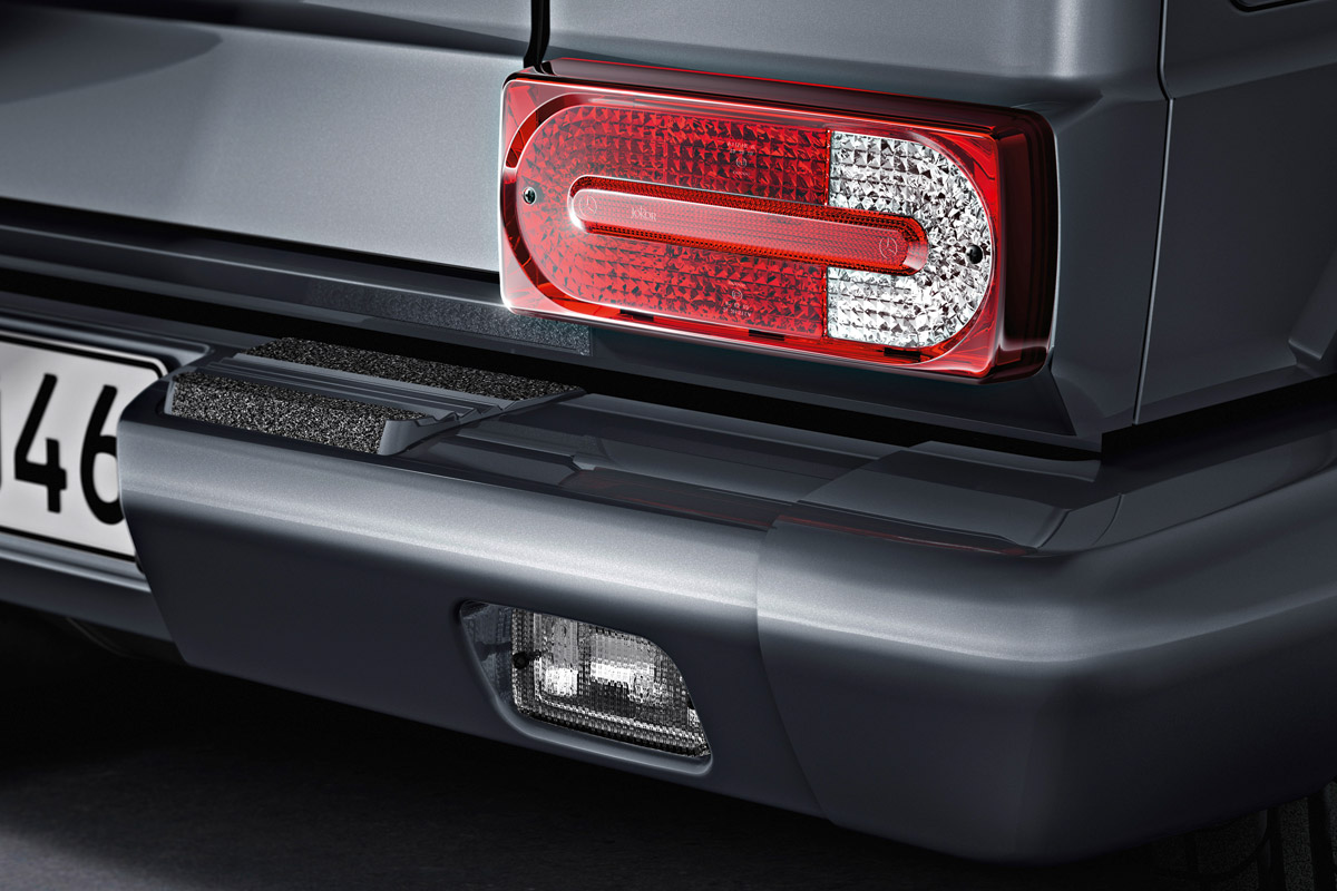 Mercedes G-Class rear light detail
