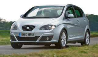 SEAT Altea front cornering