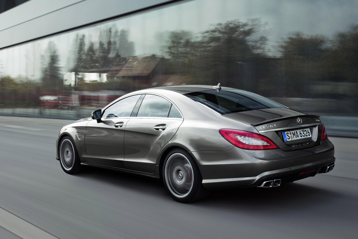 Mercedes CLS 63 AMG rear