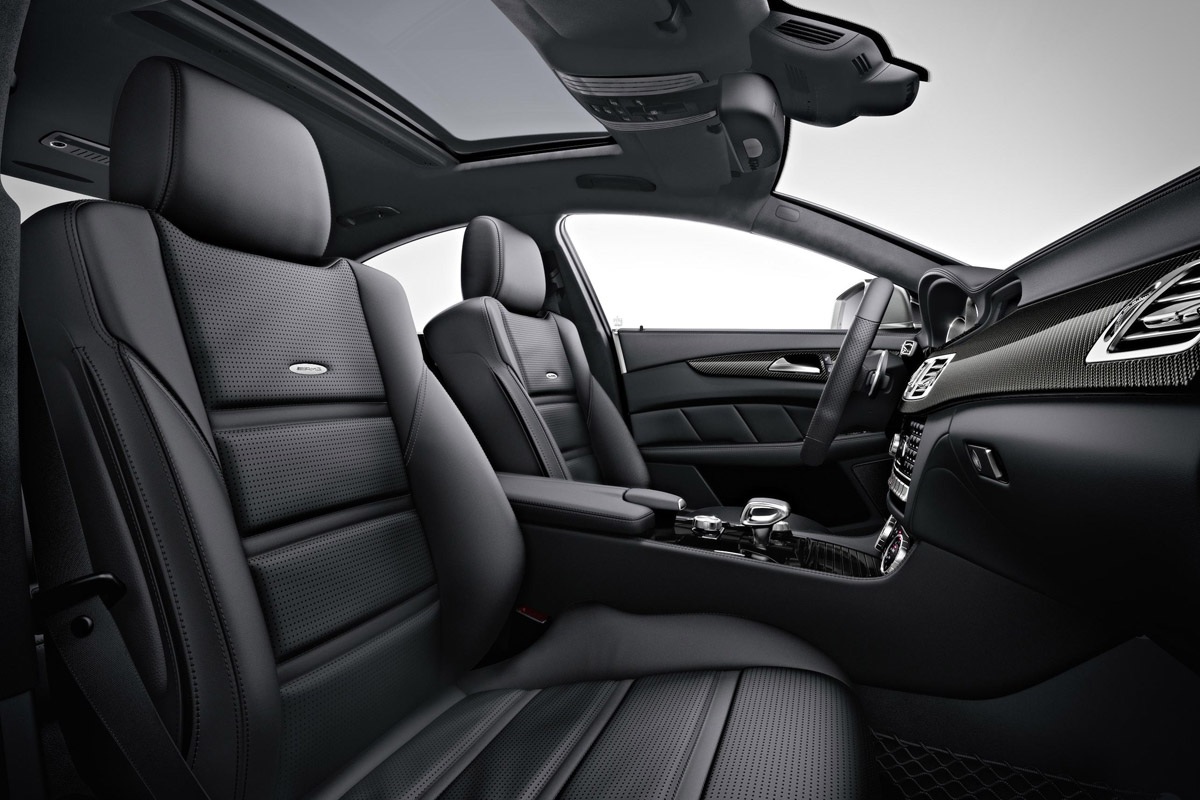 Mercedes CLS 63 AMG front seats