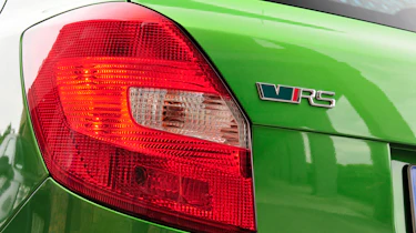 Skoda Fabia vRS badge