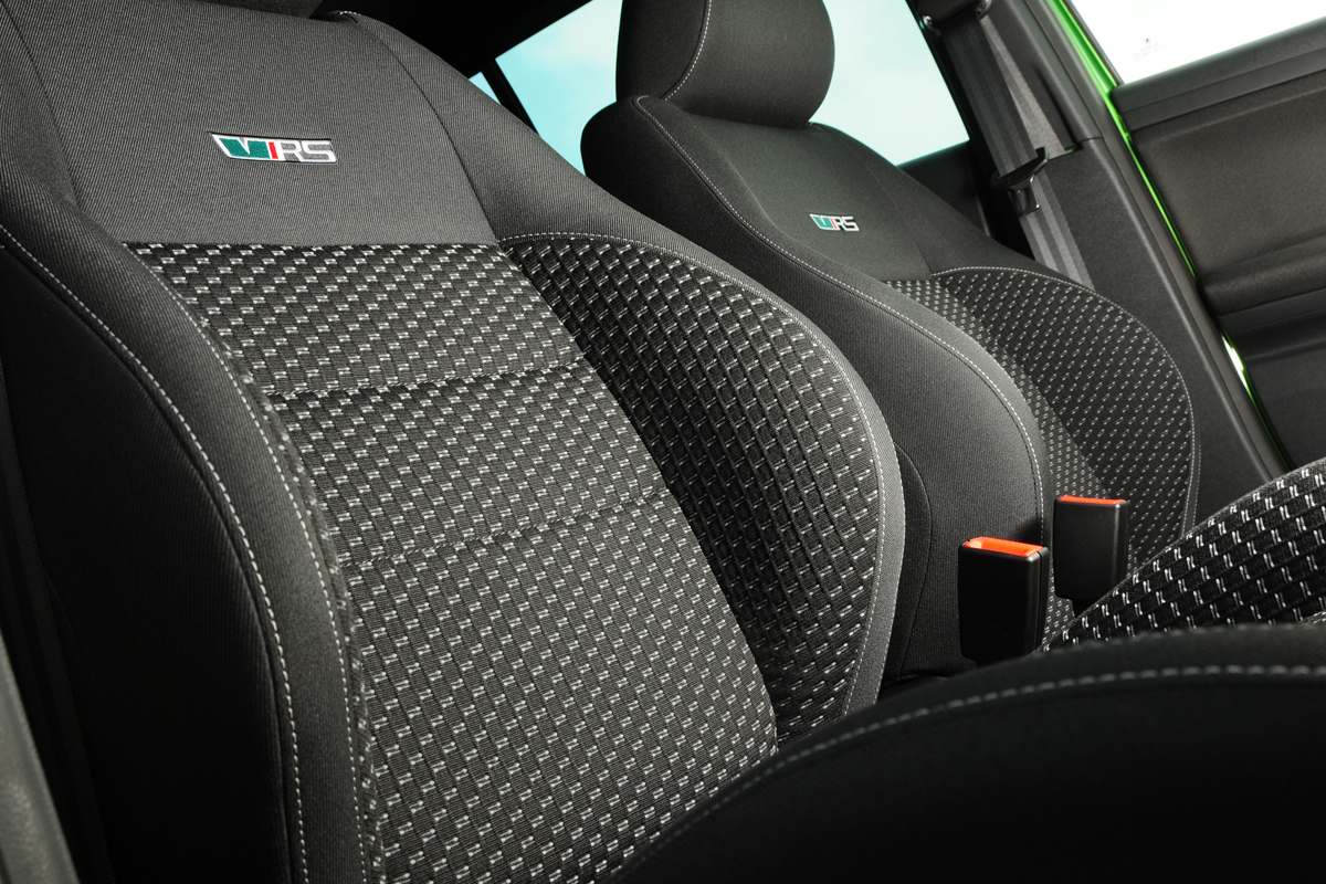 Skoda Fabia vRS sport seats