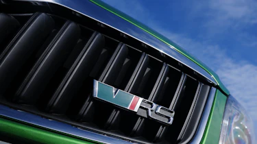 Skoda Fabia vRS badge