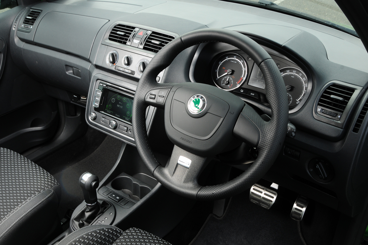 Skoda Fabia vRS interior