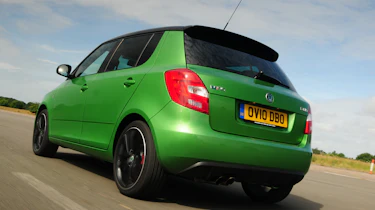 Skoda Fabia vRS rear tracking