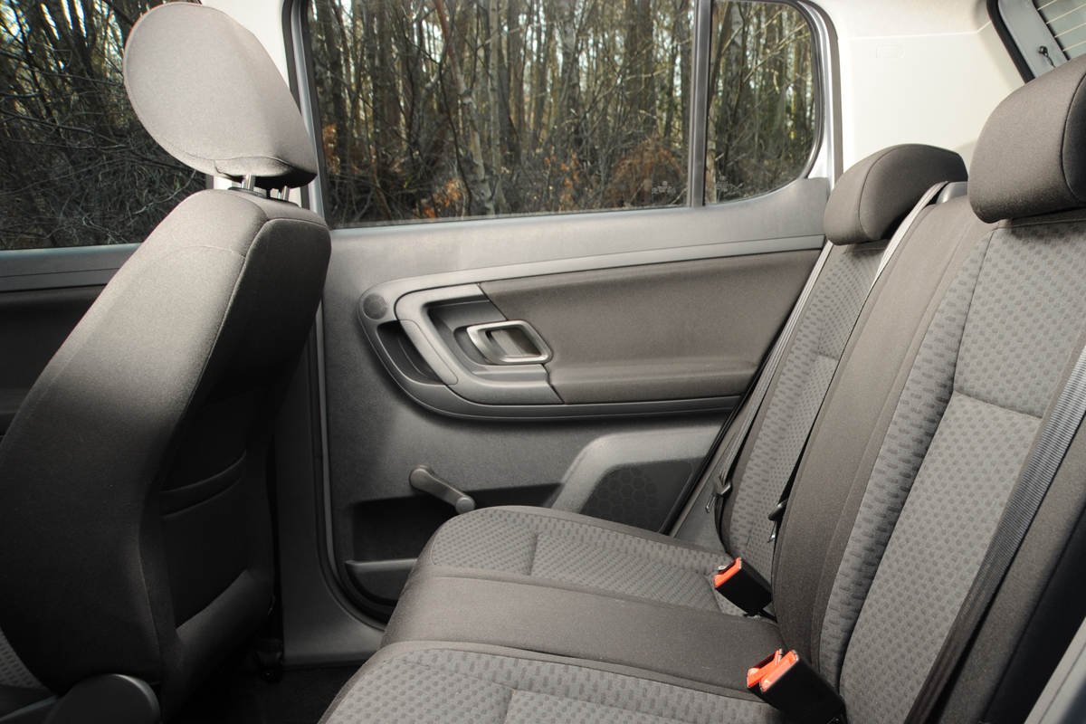 Skoda Fabia rear seats