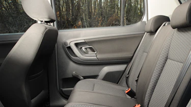 Skoda Fabia rear seats