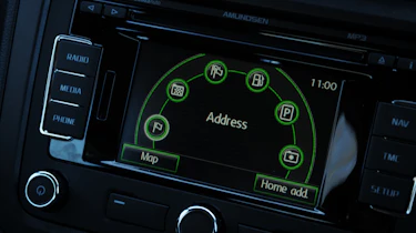 Skoda Fabia sat-nav