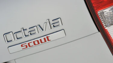 Skoda Octavia Scout badge