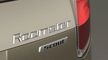 Skoda Roomster Scout badge