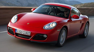 Porsche Cayman front tracking