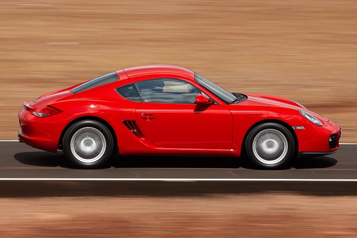 Porsche Cayman profile