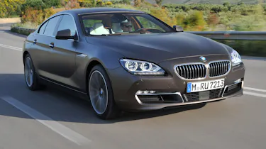 BMW 640d Gran Coupe front tracking