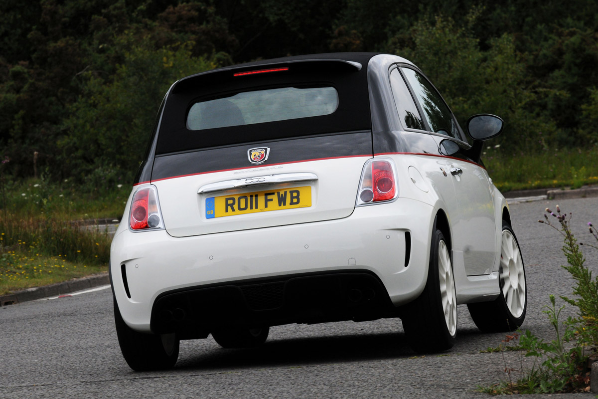 Abarth 500C rear