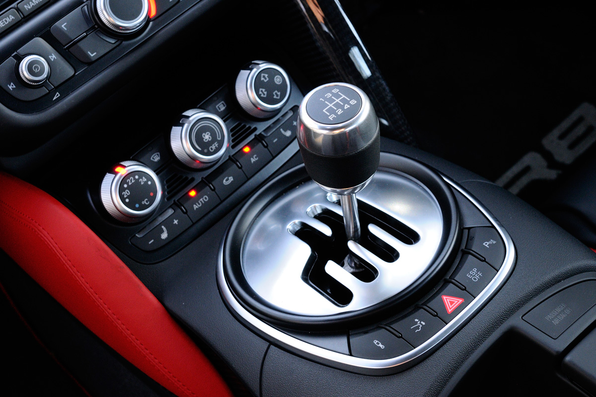 Audi R8 gearbox