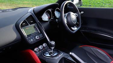 Audi R8 interior