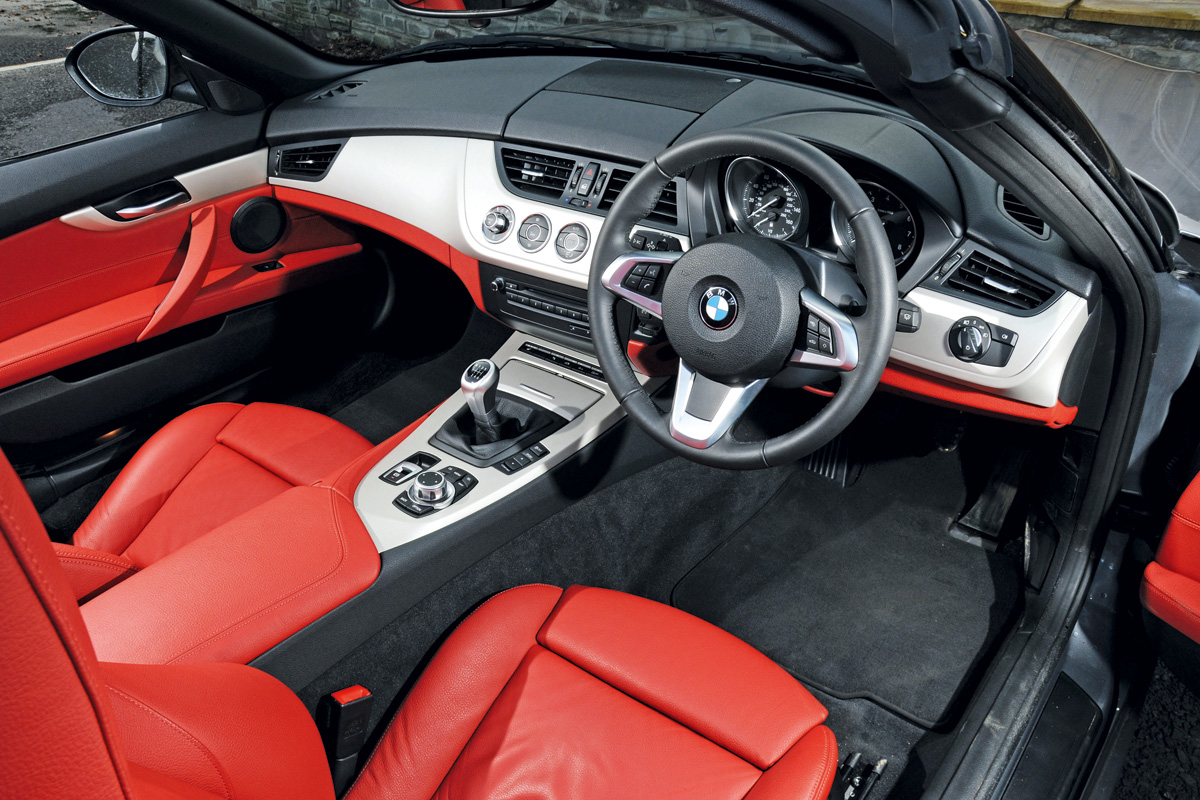 BMW Z4 interior