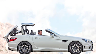 Mercedes SLK55 AMG profile