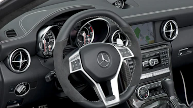 Mercedes SLK55 AMG dash