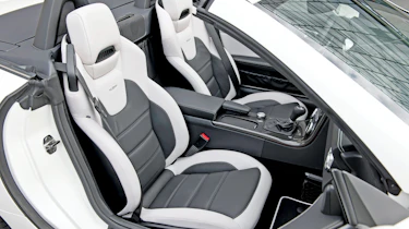 Mercedes SLK55 AMG sport seats