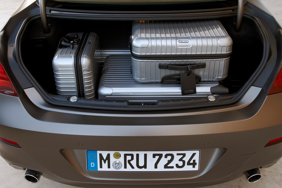 BMW 6 Series Gran Coupe boot