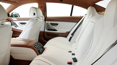 BMW 6 Series Gran Coupe rear seats