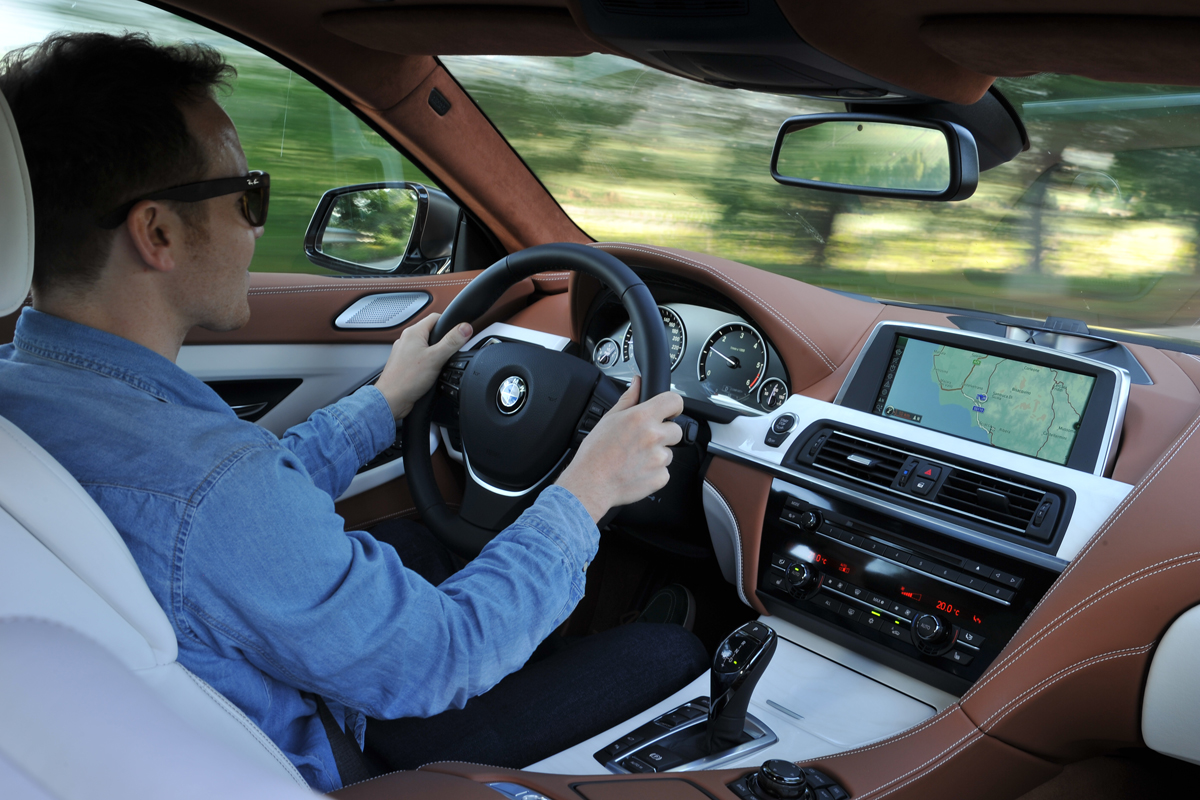 BMW 6 Series Gran Coupe driving