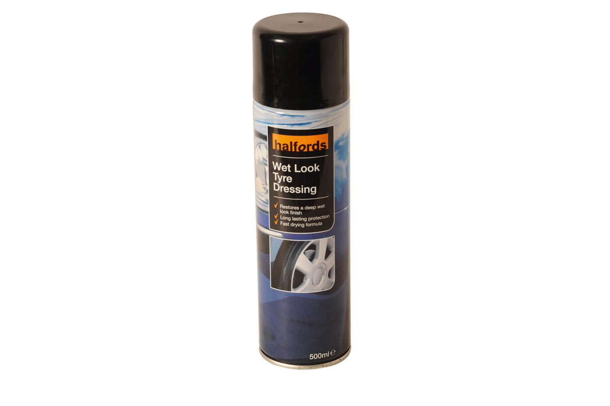 Halfords Wet Look Tyre Dressing