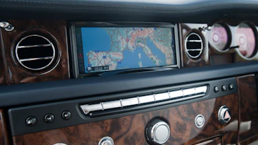 Rolls-Royce Phantom II sat-nav