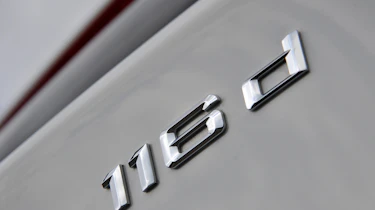 BMW 116d ED badge