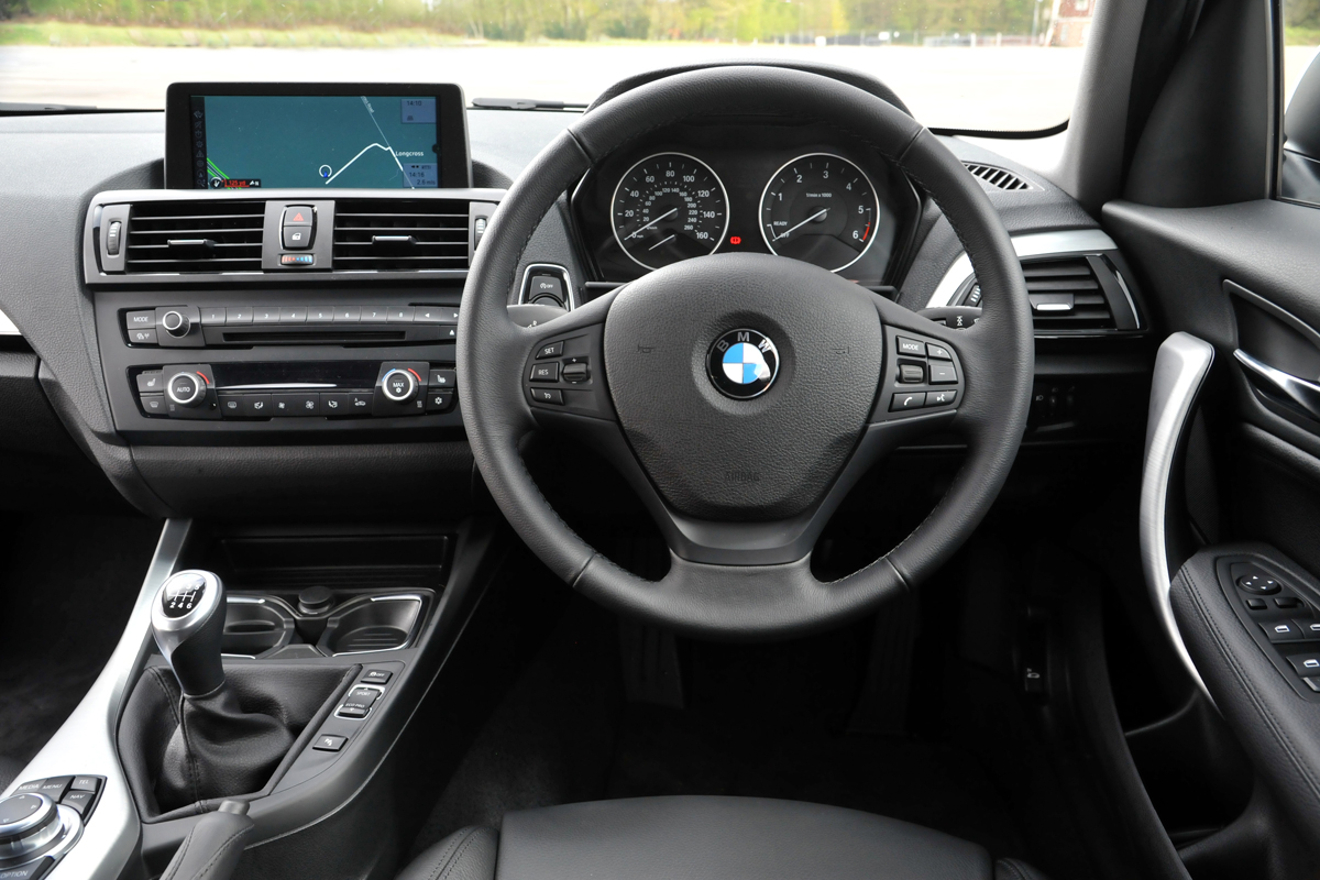 BMW 116d ED dash