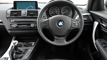 BMW 116d ED dash